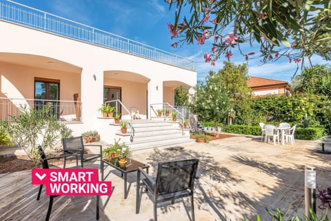 Property building, Patio, Garden view