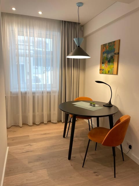 Dining area, hair dresser