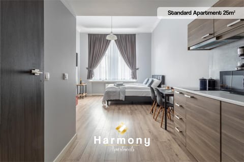 Bed, Kitchen or kitchenette, Photo of the whole room, Bedroom