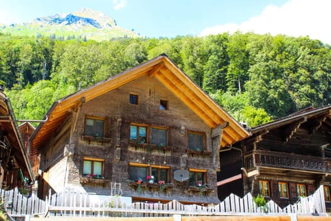 Property building, Spring, Day, Natural landscape, Mountain view