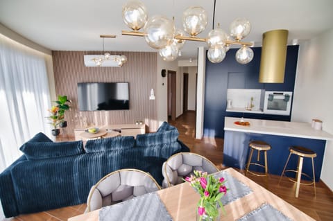 TV and multimedia, Kitchen or kitchenette, Living room, Seating area, Dining area