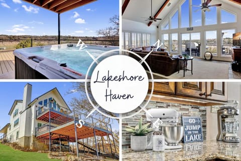 Lakeshore Haven House in Lake Travis