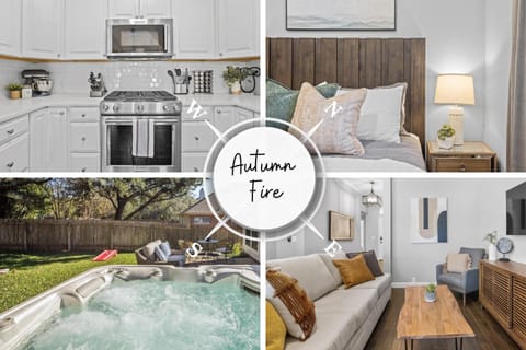 Autumn Fire House in Cedar Park