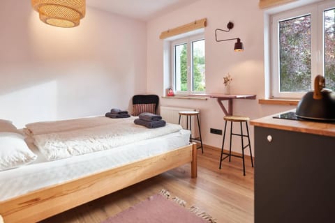 Property building, Living room, Bedroom