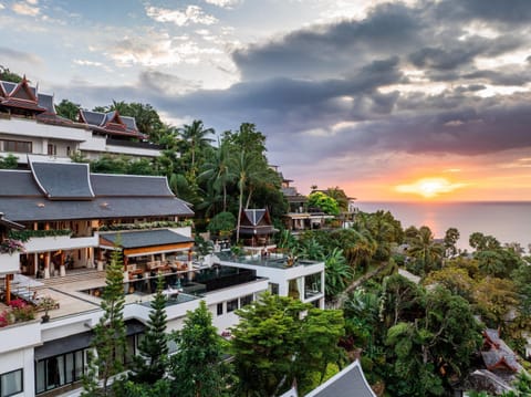Property building, Sea view, Sunset