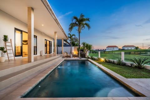 Garden, View (from property/room), Swimming pool, Sunset
