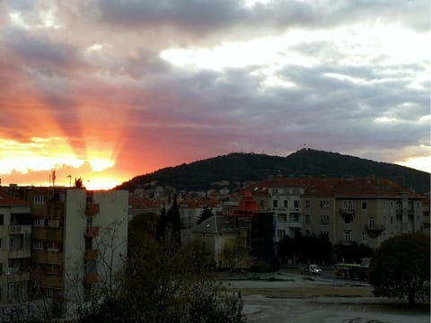 Spring, Balcony/Terrace, City view, Sunset