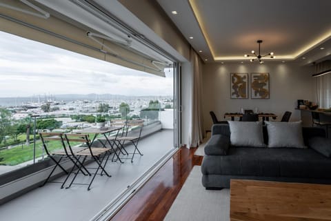 Balcony/Terrace, Living room, Dining area, Sea view