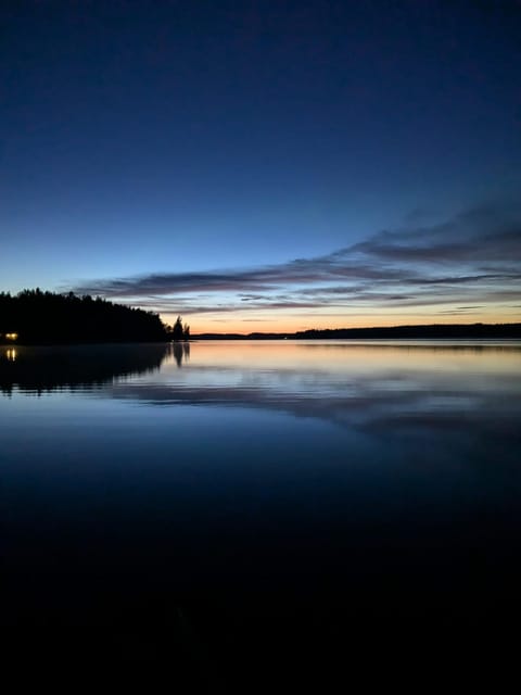 Natural landscape, Lake view, Sunset
