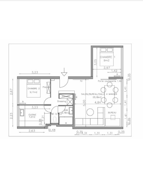Appartement d’architecte Apartment in Massy
