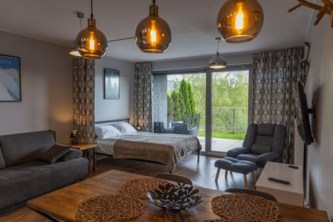 Seating area, Bedroom