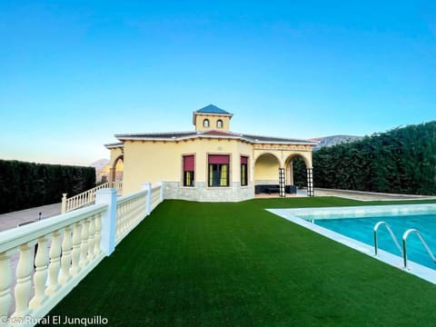 Property building, Spring, Day, Natural landscape, Garden, Garden view, Pool view, Swimming pool