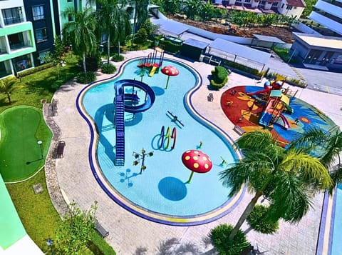 Natural landscape, Children play ground, Pool view, Swimming pool