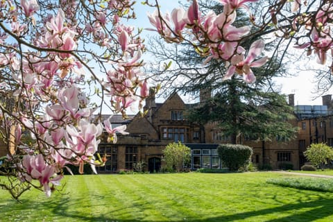 Property building, Spring, Natural landscape, Garden, Garden view