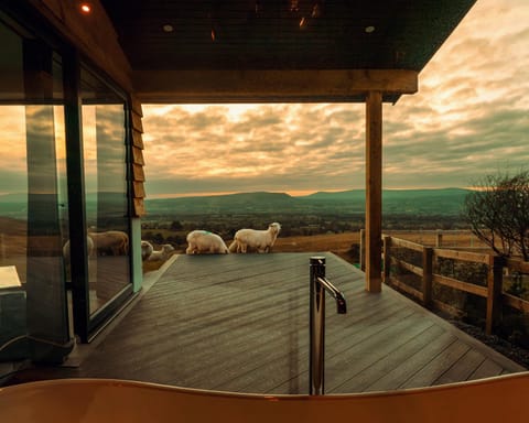Natural landscape, Balcony/Terrace, Mountain view