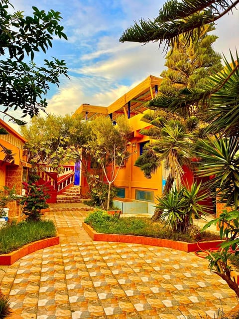 Property building, Natural landscape, Garden, Garden view