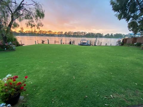 Garden view, River view