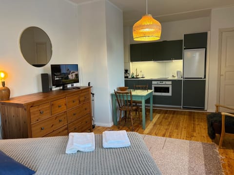 Kitchen or kitchenette, dishwasher