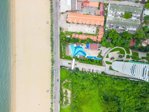 Day, Natural landscape, Bird's eye view, Beach, Pool view, Sea view, Swimming pool