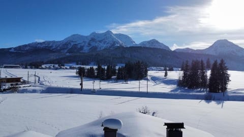 Natural landscape, Winter, Mountain view