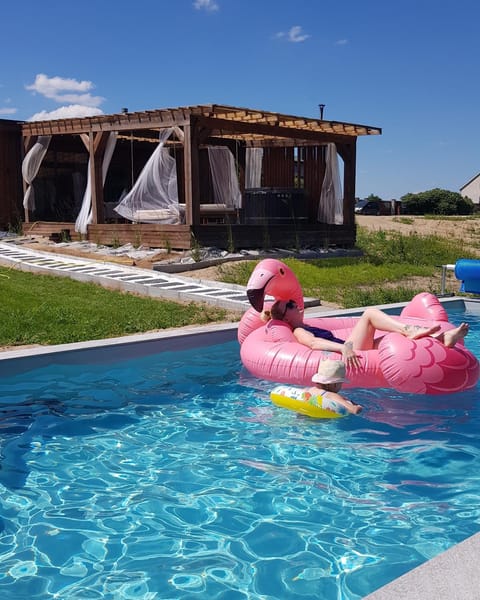 Property building, Pool view, Swimming pool