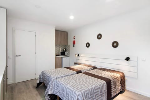 Property building, Living room, Bedroom