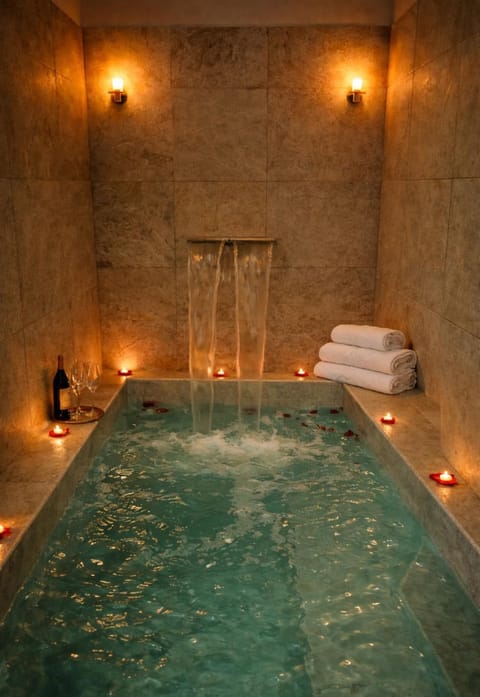 Hot Tub, towels