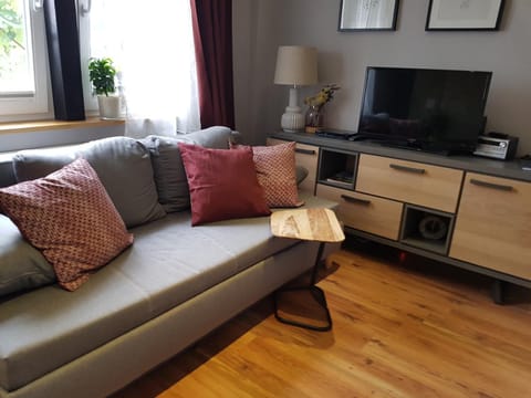 Living room, Seating area, Bedroom, Garden view, Street view