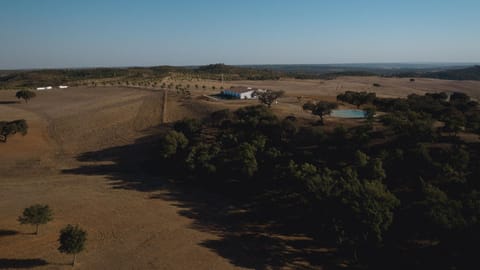 Property building, Natural landscape, Bird's eye view, Swimming pool