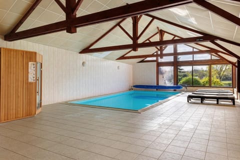 Property building, Living room, Swimming pool