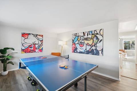 Table tennis, Entertainment