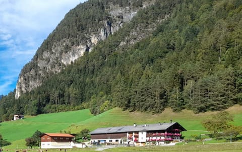 Property building, Natural landscape, Mountain view