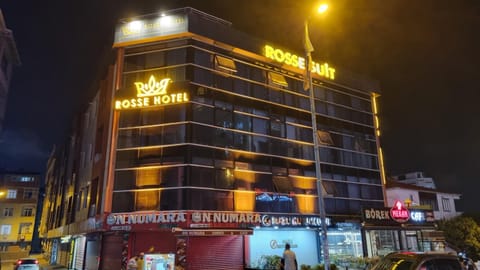 Property building, Night, City view
