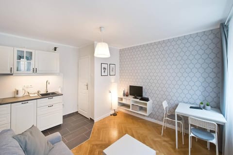 Bed, TV and multimedia, Kitchen or kitchenette, Living room, Photo of the whole room, Seating area, Bedroom