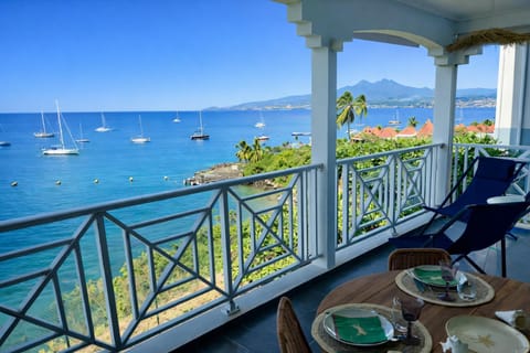 Patio, Day, Natural landscape, View (from property/room), Balcony/Terrace, Dining area, Sea view