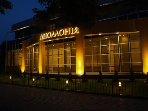 Property building, Night