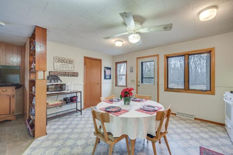 Mason Cabin with Private Dock on Marengo Lake! Cabin in Wisconsin