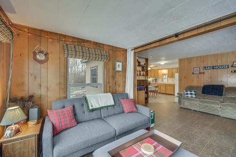 Mason Cabin with Private Dock on Marengo Lake! Cabin in Wisconsin