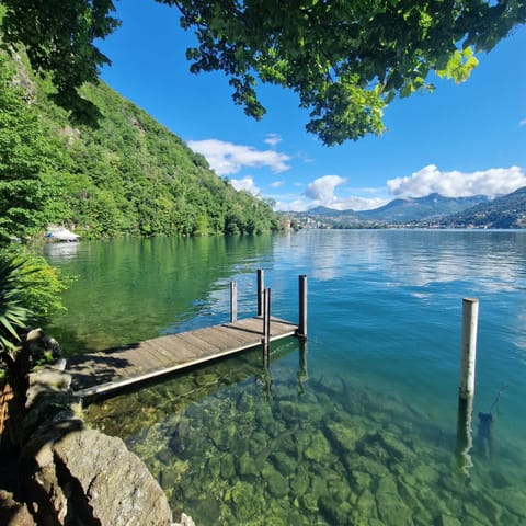 Nearby landmark, Natural landscape, Lake view, Mountain view