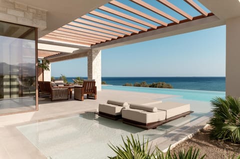 Property building, View (from property/room), Sea view, Swimming pool