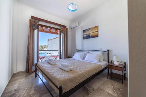 Property building, Living room, Bedroom