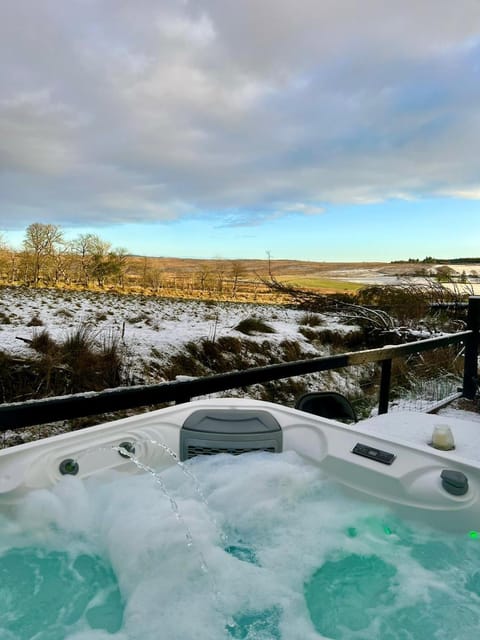 Natural landscape, Winter, Hot Tub