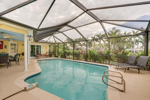 Waterfront North Fort Myers Home with Private Pool! House in North Fort Myers