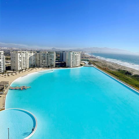 Nearby landmark, Day, Natural landscape, Bird's eye view, Beach, City view, Pool view, Sea view, Swimming pool