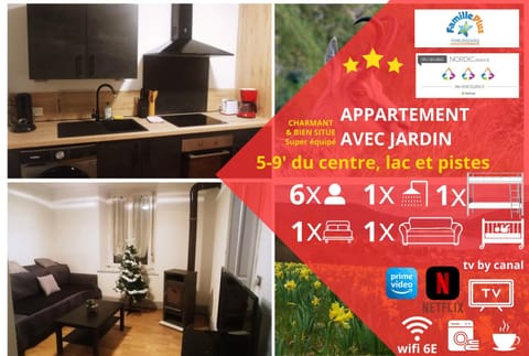 Charmant logis Gérardmer Apartment in Gérardmer