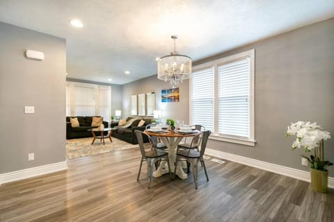 Updated Great Falls Home with Fire Pit House in Great Falls