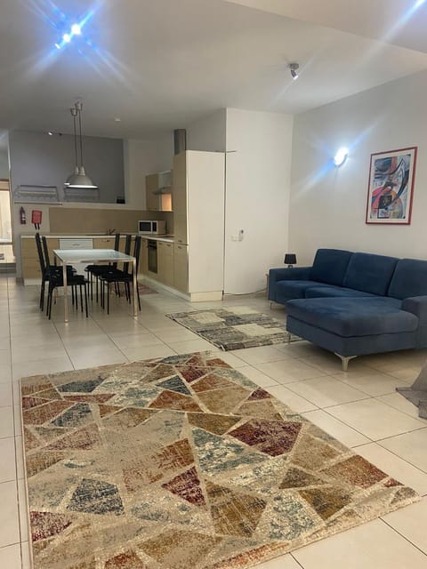 Living room, kitchen