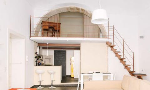 Kitchen or kitchenette, Living room, Dining area, Bedroom