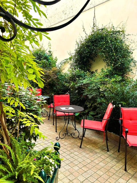 Property building, Garden