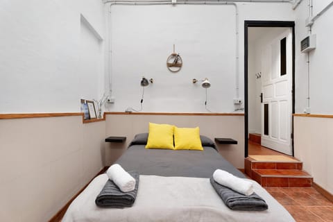 Property building, Living room, Bedroom
